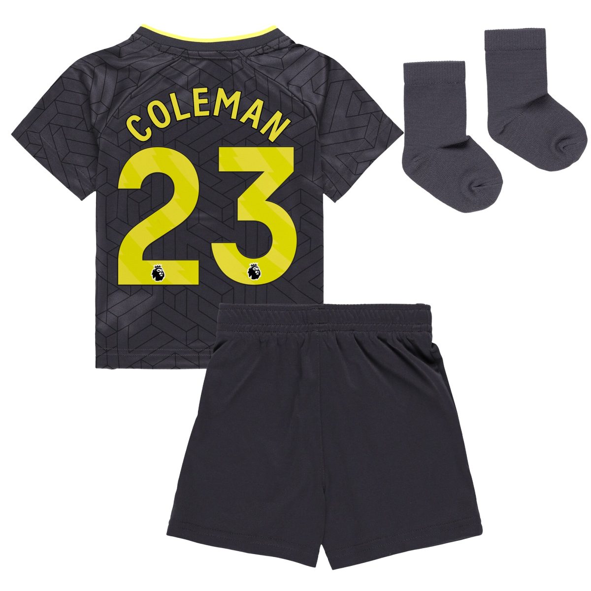 everton castore away baby kit 2024-25 with coleman 23 printing Collection | Everton FC Jerseys & Footwear