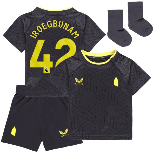 everton castore away baby kit 2024-25 with iroegbunam 42 printing Collection | Everton FC Jerseys & Footwear