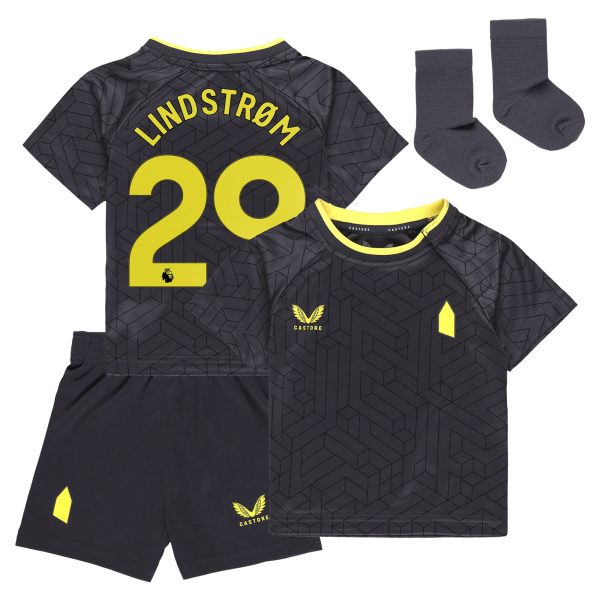 everton castore away baby kit 2024-25 with lindstrøm 29 printing Collection | Everton FC Jerseys & Footwear