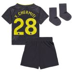 everton castore away baby kit 2024-25 with y. chermiti 28 printing Collection | Everton FC Jerseys & Footwear