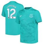 everton castore away goalkeeper shirt 2024-25 – kids with j.virginia 12 printing Collection | Everton FC Jerseys & Footwear