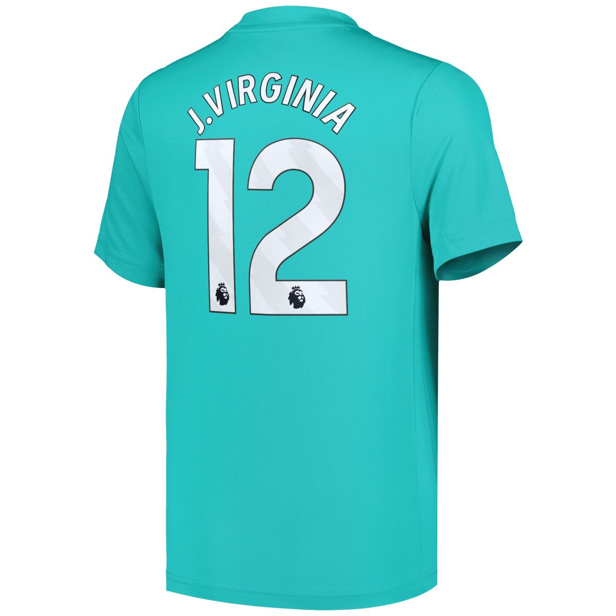 everton castore away goalkeeper shirt 2024-25 – kids with j.virginia 12 printing Collection | Everton FC Jerseys & Footwear