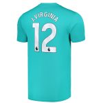 everton castore away goalkeeper shirt 2024-25 with j.virginia 12 printing Collection | Everton FC Jerseys & Footwear