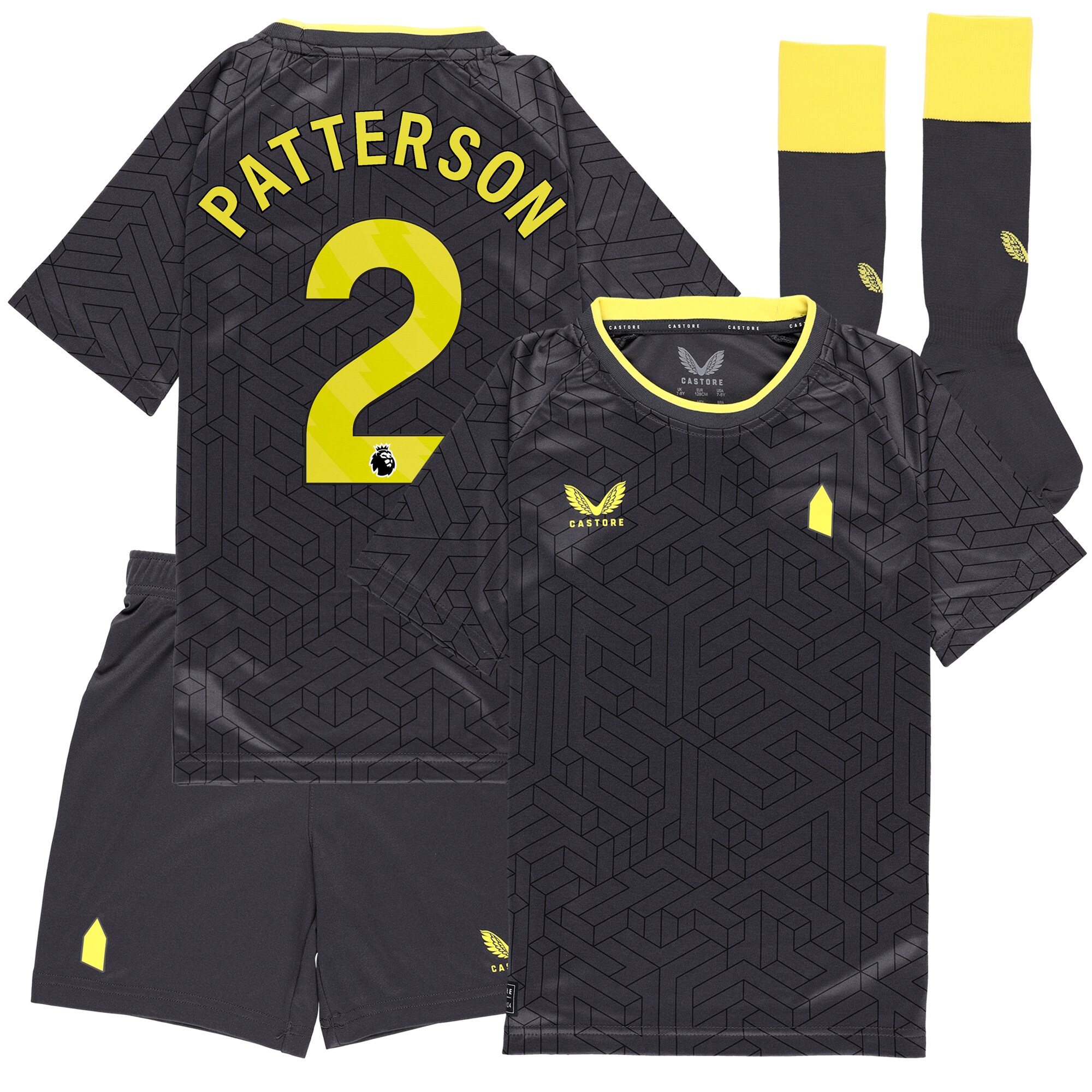 everton castore away infant kit 2024-25 with patterson 2 printing Collection | Everton FC Jerseys & Footwear