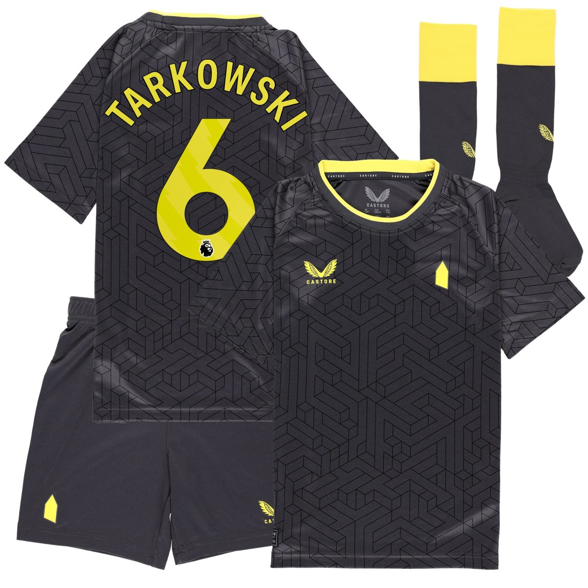 everton castore away infant kit 2024-25 with tarkowski 6 printing Collection | Everton FC Jerseys & Footwear