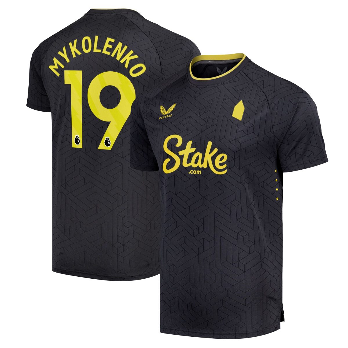 everton castore away pro shirt 2024-25 with mykolenko 19 printing Collection | Everton FC Jerseys & Footwear