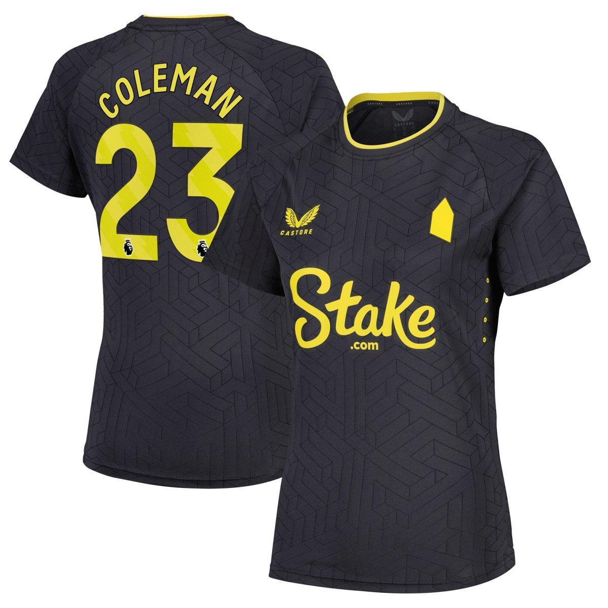 everton castore away pro shirt 2024-25 – womens with coleman 23 printing Collection | Everton FC Jerseys & Footwear