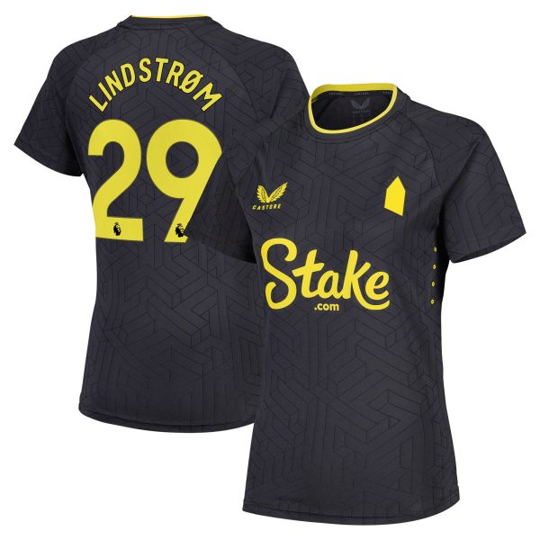 everton castore away pro shirt 2024-25 – womens with lindstrøm 29 printing Collection | Everton FC Jerseys & Footwear