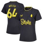 everton castore away pro shirt 2024-25 – womens with welch 64 printing Collection | Everton FC Jerseys & Footwear