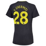 everton castore away pro shirt 2024-25 – womens with y. chermiti 28 printing Collection | Everton FC Jerseys & Footwear