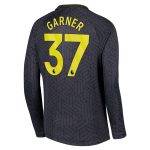 everton castore away shirt 2024-25 – kids – long sleeve with garner 37 printing Collection | Everton FC Jerseys & Footwear