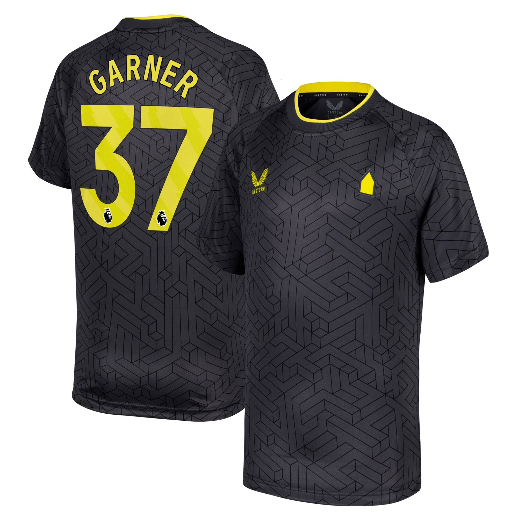 everton castore away shirt 2024-25 – kids with garner 37 printing Collection | Everton FC Jerseys & Footwear