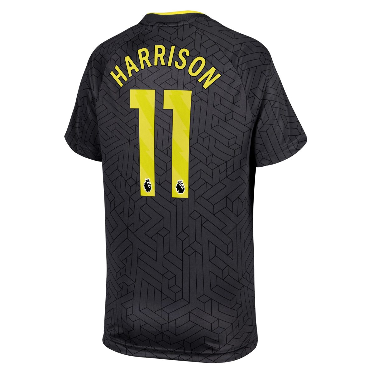 everton castore away shirt 2024-25 – kids with harrison 11 printing Collection | Everton FC Jerseys & Footwear