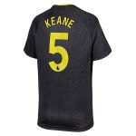 everton castore away shirt 2024-25 – kids with keane 5 printing Collection | Everton FC Jerseys & Footwear