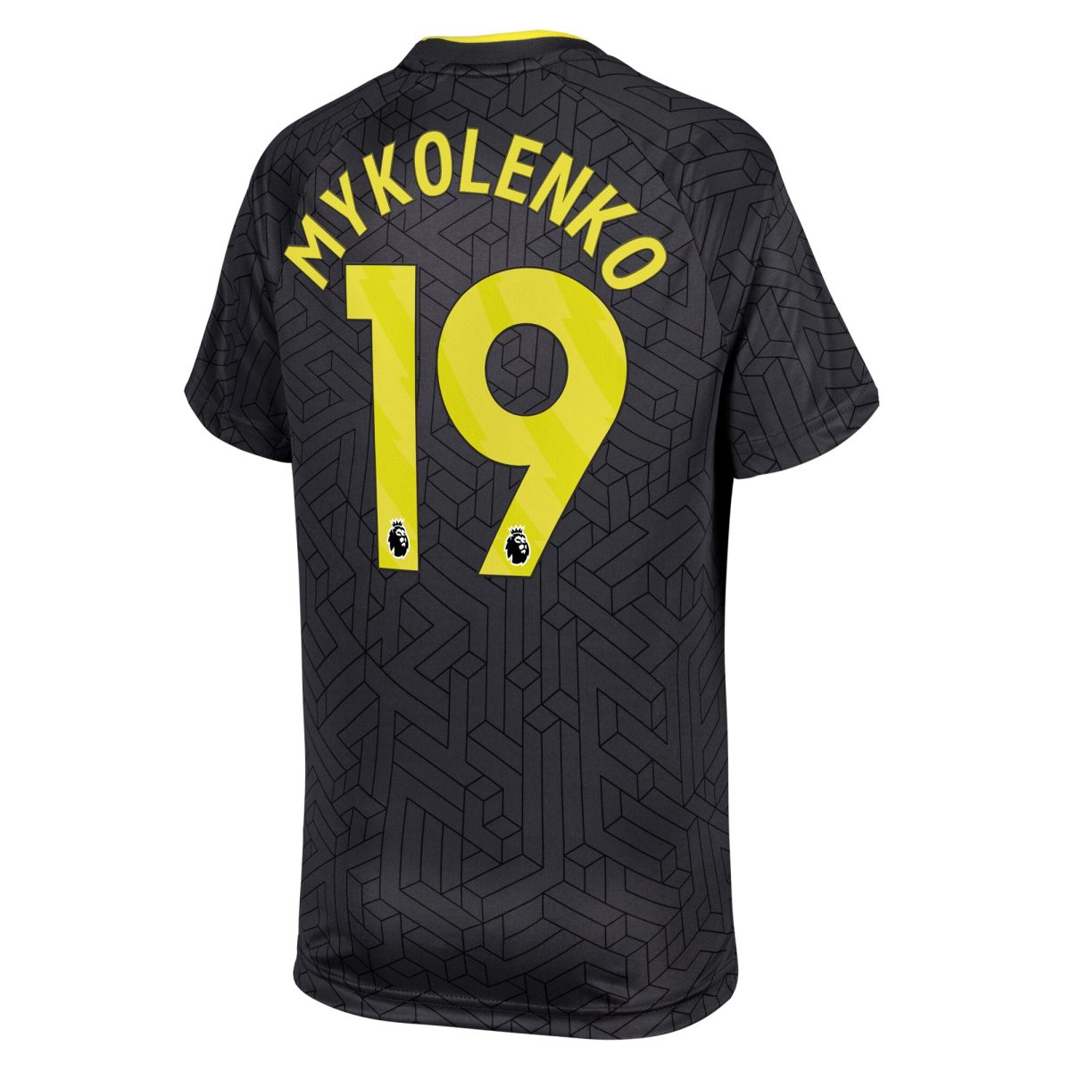 everton castore away shirt 2024-25 – kids with mykolenko 19 printing Collection | Everton FC Jerseys & Footwear