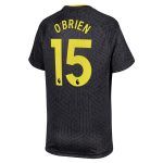 everton castore away shirt 2024-25 – kids with obrien 15 printing Collection | Everton FC Jerseys & Footwear