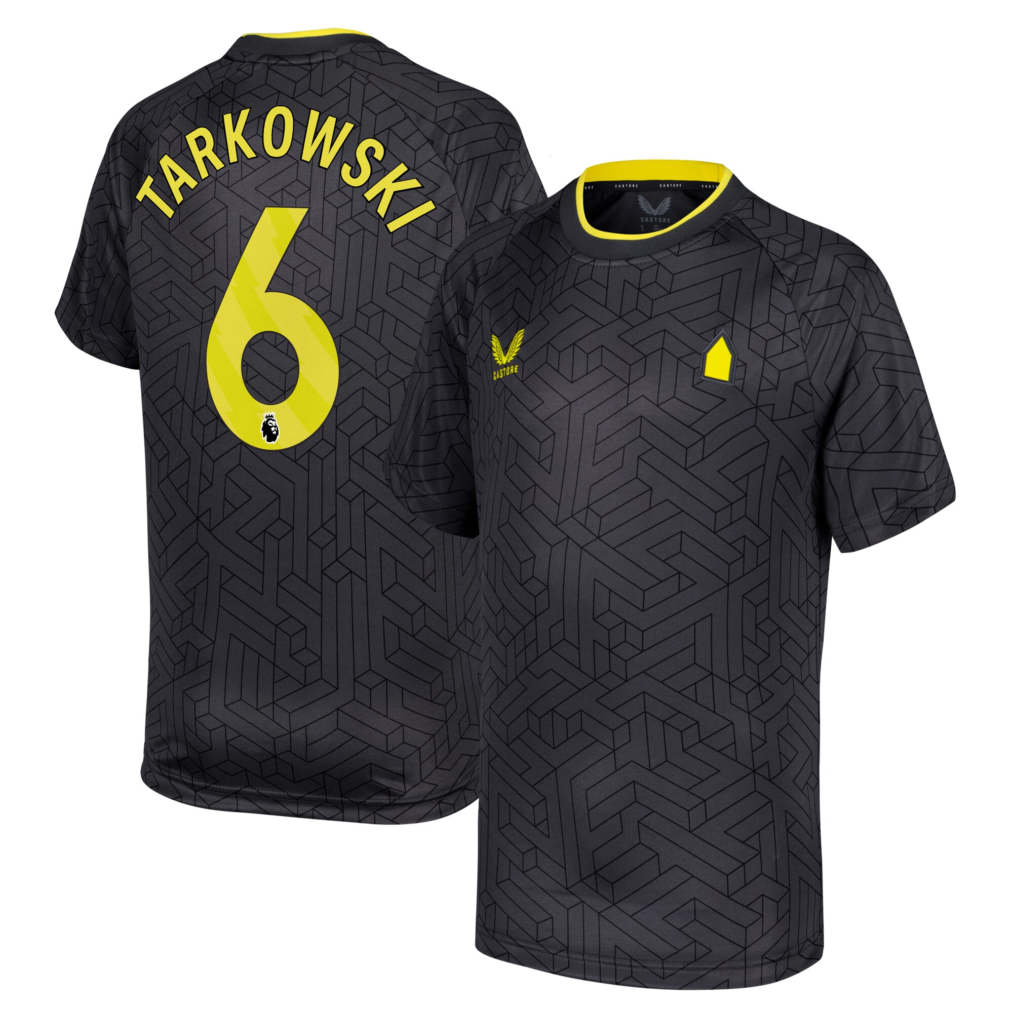 everton castore away shirt 2024-25 – kids with tarkowski 6 printing Collection | Everton FC Jerseys & Footwear