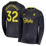 everton castore away shirt 2024-25 – long sleeve with branthwaite 32 printing Collection | Everton FC Jerseys & Footwear