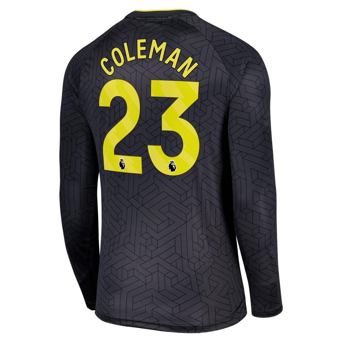 everton castore away shirt 2024-25 – long sleeve with coleman 23 printing Collection | Everton FC Jerseys & Footwear