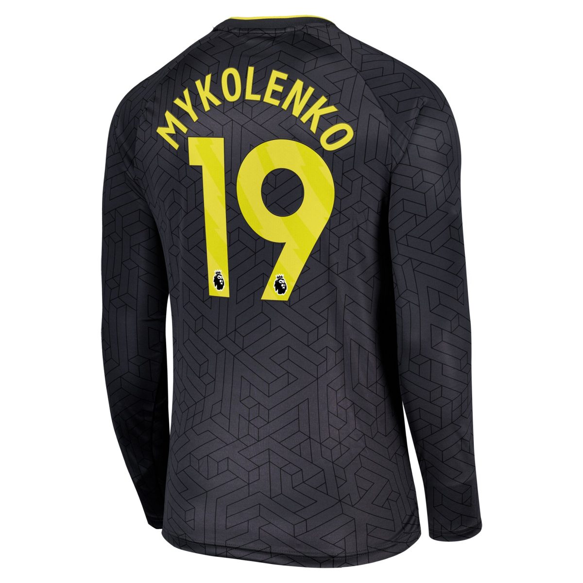 everton castore away shirt 2024-25 – long sleeve with mykolenko 19 printing Collection | Everton FC Jerseys & Footwear