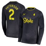 everton castore away shirt 2024-25 – long sleeve with patterson 2 printing Collection | Everton FC Jerseys & Footwear