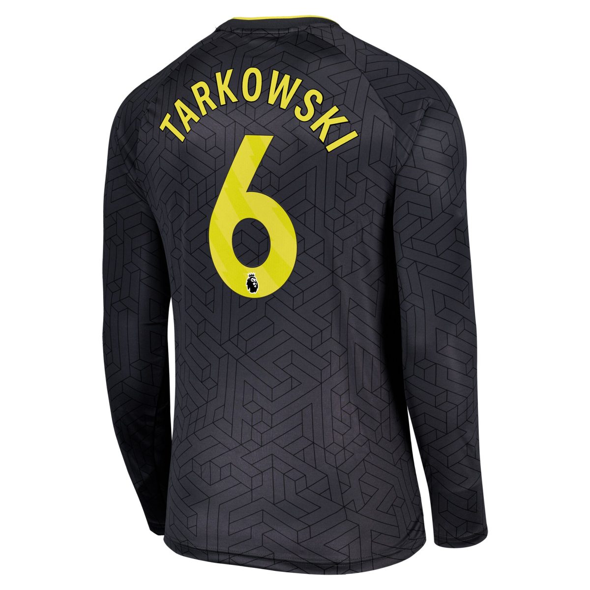 everton castore away shirt 2024-25 – long sleeve with tarkowski 6 printing Collection | Everton FC Jerseys & Footwear