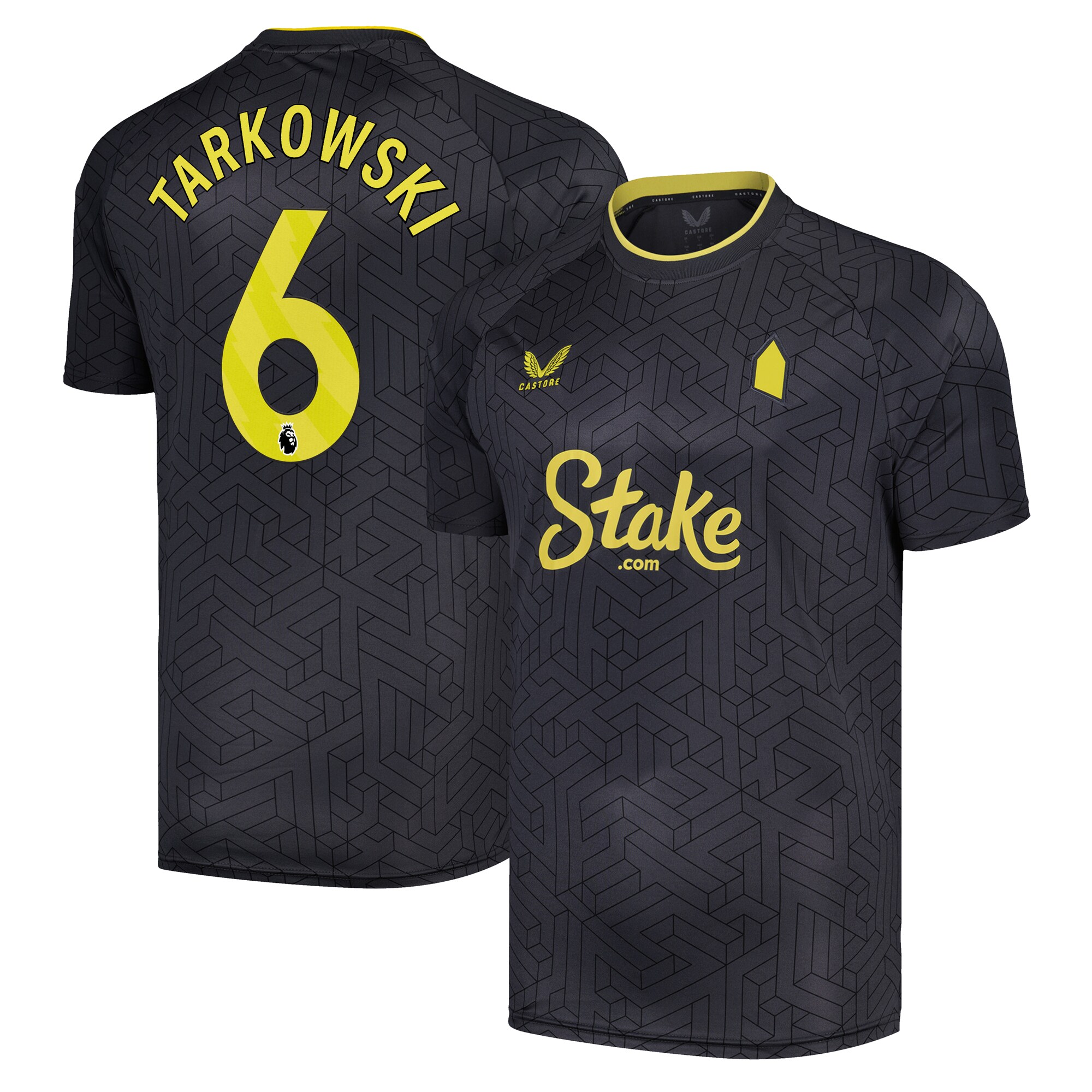 everton castore away shirt 2024-25 with tarkowski 6 printing Collection | Everton FC Jerseys & Footwear