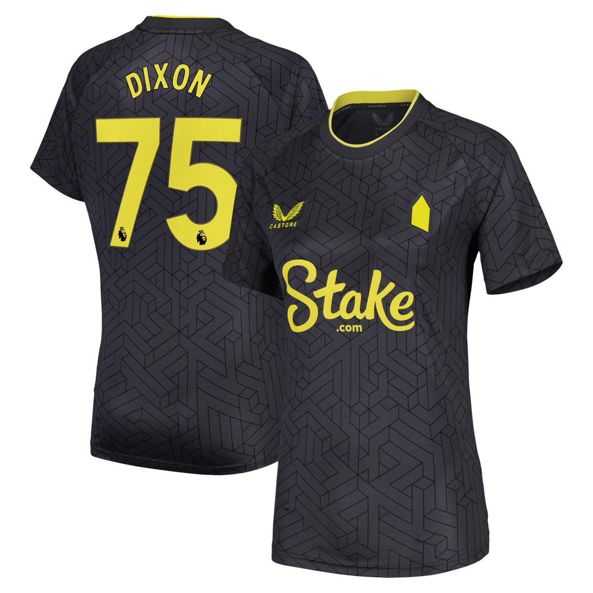 everton castore away shirt 2024-25 – womens with dixon 75 printing Collection | Everton FC Jerseys & Footwear