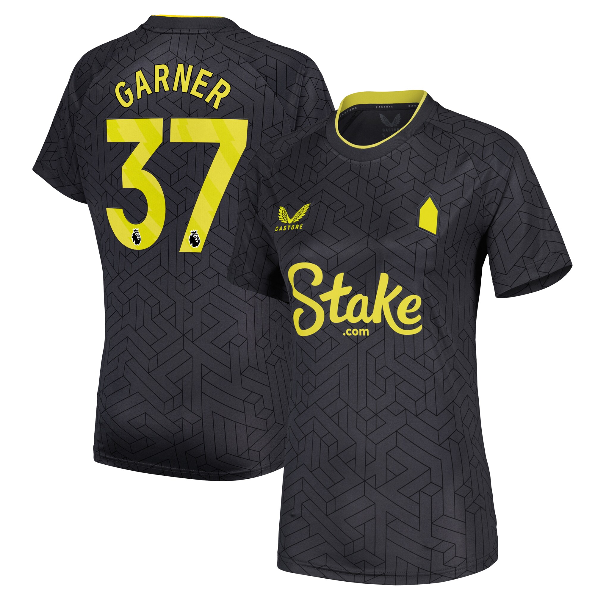 everton castore away shirt 2024-25 – womens with garner 37 printing Collection | Everton FC Jerseys & Footwear