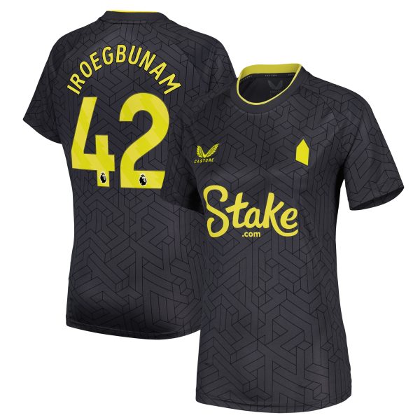 everton castore away shirt 2024-25 – womens with iroegbunam 42 printing Collection | Everton FC Jerseys & Footwear