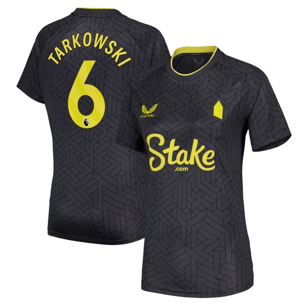 everton castore away shirt 2024-25 – womens with tarkowski 6 printing Collection | Everton FC Jerseys & Footwear