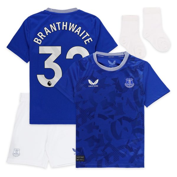 everton castore home baby kit 2024-25 with branthwaite 32 printing Collection | Everton FC Jerseys & Footwear