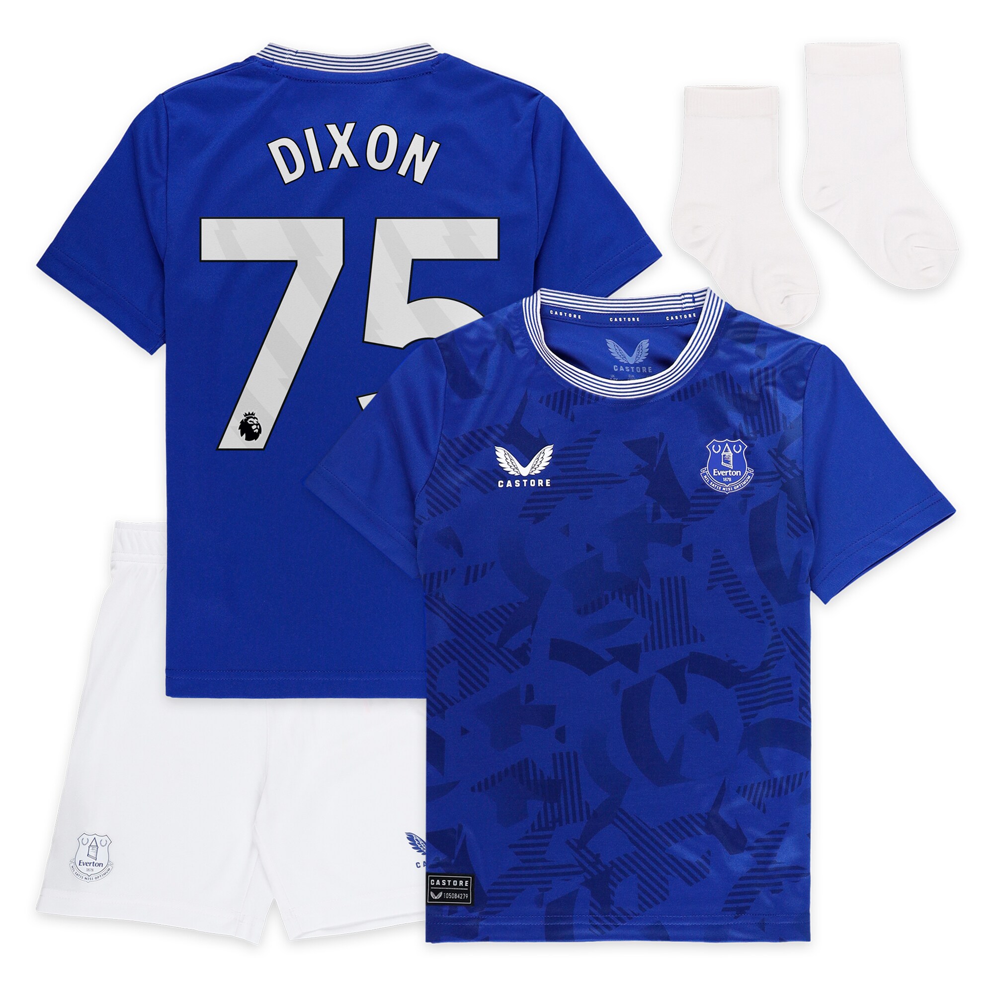 everton castore home baby kit 2024-25 with dixon 75 printing Collection | Everton FC Jerseys & Footwear