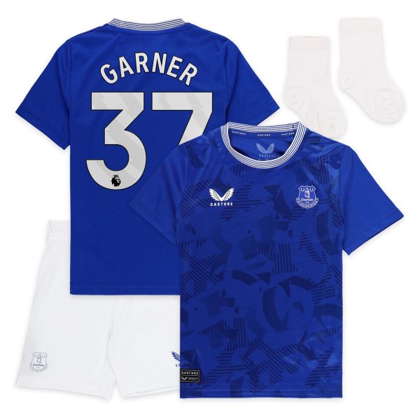 everton castore home baby kit 2024-25 with garner 37 printing Collection | Everton FC Jerseys & Footwear