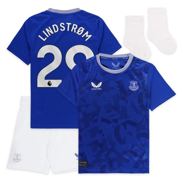 everton castore home baby kit 2024-25 with lindstrøm 29 printing Collection | Everton FC Jerseys & Footwear