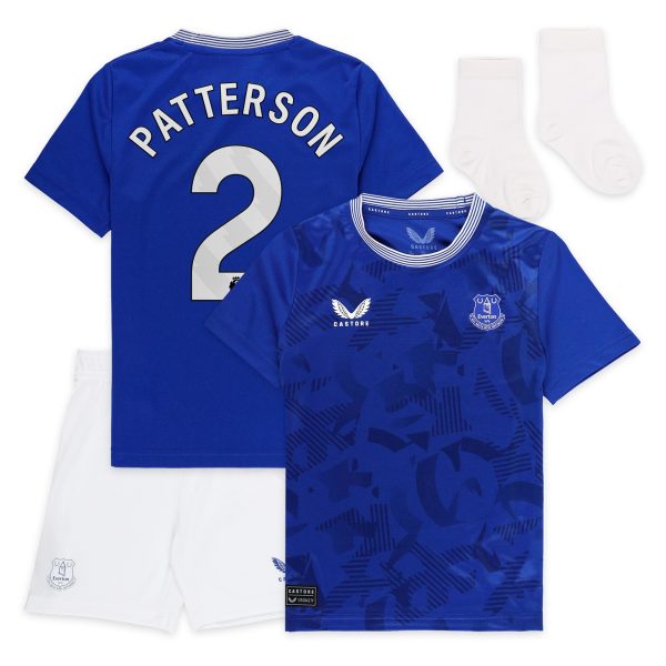 everton castore home baby kit 2024-25 with patterson 2 printing Collection | Everton FC Jerseys & Footwear