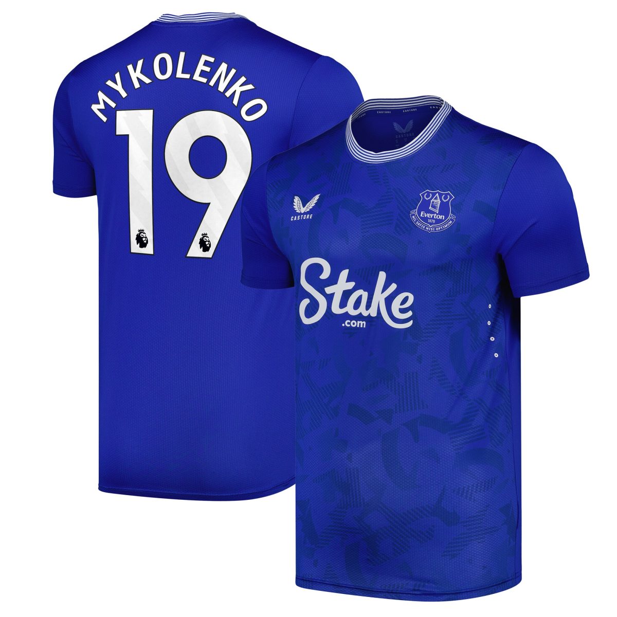 everton castore home pro shirt 2024-25 with mykolenko 19 printing Collection | Everton FC Jerseys & Footwear