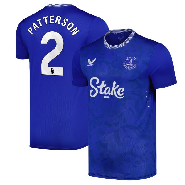 everton castore home pro shirt 2024-25 with patterson 2 printing Collection | Everton FC Jerseys & Footwear