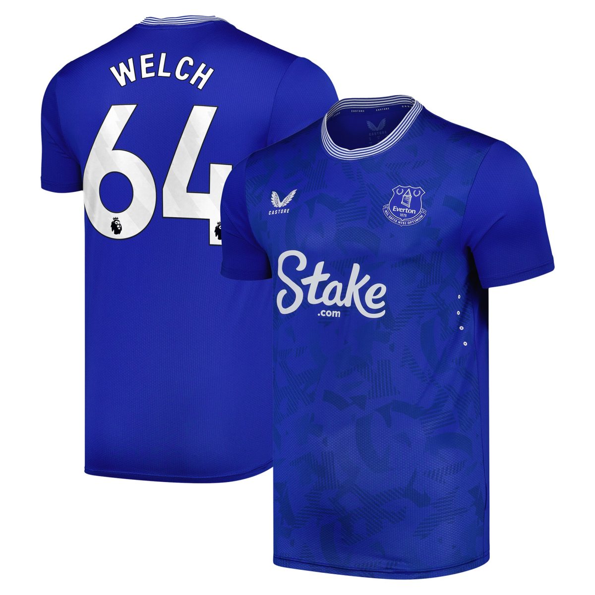 everton castore home pro shirt 2024-25 with welch 64 printing Collection | Everton FC Jerseys & Footwear