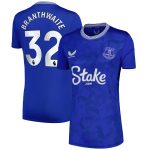 everton castore home pro shirt 2024-25 – womens with branthwaite 32 printing Collection | Everton FC Jerseys & Footwear