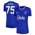 everton castore home pro shirt 2024-25 – womens with dixon 75 printing Collection | Everton FC Jerseys & Footwear