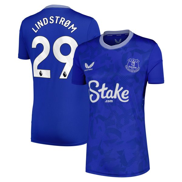 everton castore home pro shirt 2024-25 – womens with lindstrøm 29 printing Collection | Everton FC Jerseys & Footwear