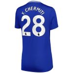 everton castore home pro shirt 2024-25 – womens with y. chermiti 28 printing Collection | Everton FC Jerseys & Footwear