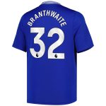 everton castore home replica shirt 2024-25 – kids with branthwaite 32 printing Collection | Everton FC Jerseys & Footwear