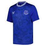 everton castore home replica shirt 2024-25 – kids with dixon 75 printing Collection | Everton FC Jerseys & Footwear