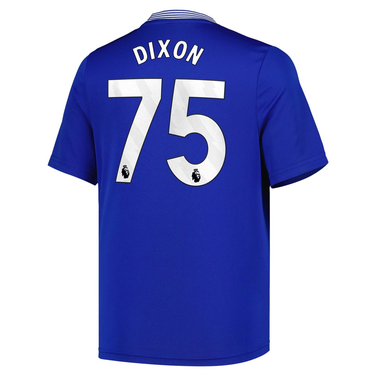 everton castore home replica shirt 2024-25 – kids with dixon 75 printing Collection | Everton FC Jerseys & Footwear