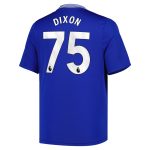 everton castore home replica shirt 2024-25 – kids with dixon 75 printing Collection | Everton FC Jerseys & Footwear