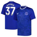 everton castore home replica shirt 2024-25 – kids with garner 37 printing Collection | Everton FC Jerseys & Footwear