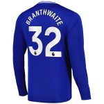 everton castore home replica shirt 2024-25 – long sleeve with branthwaite 32 printing Collection | Everton FC Jerseys & Footwear