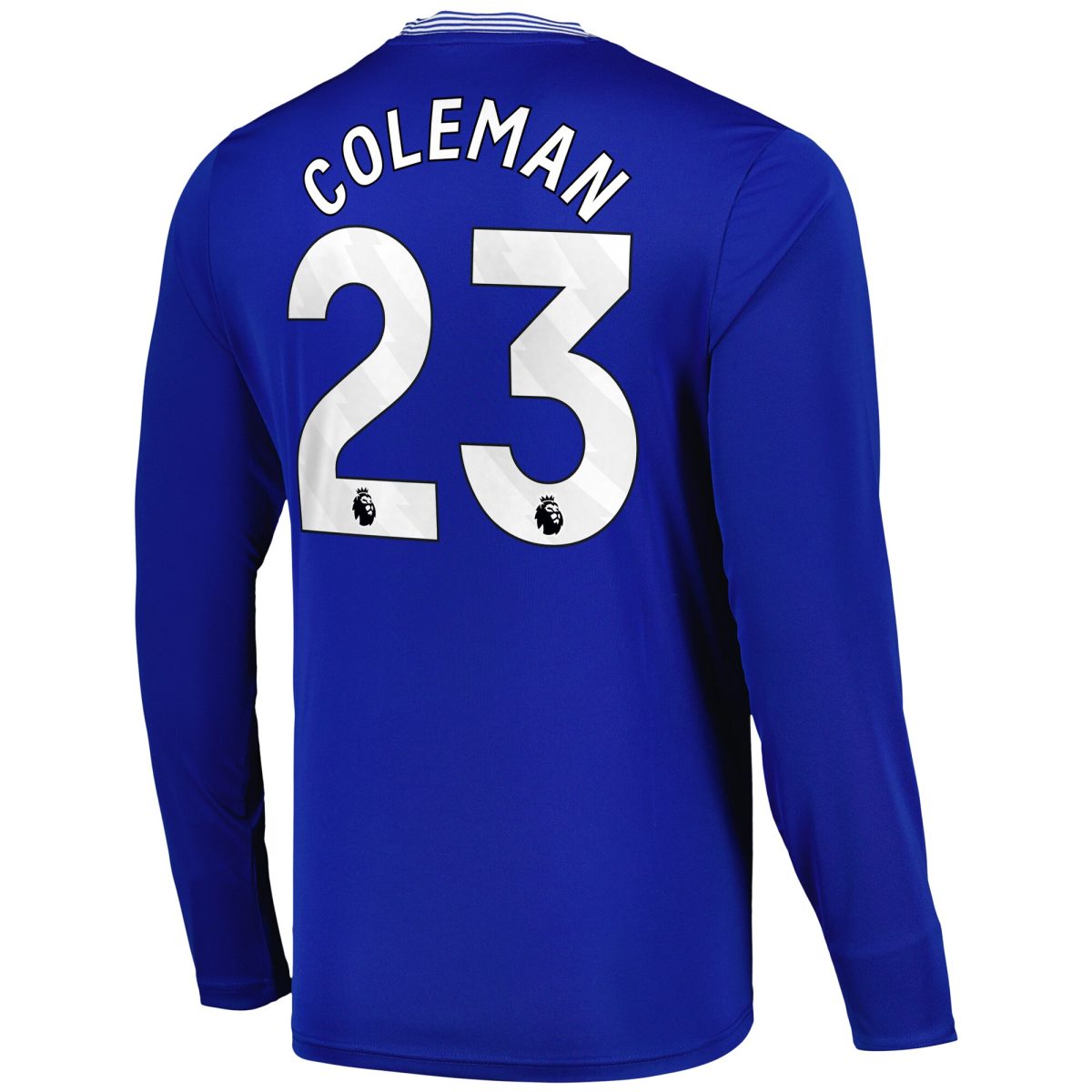 everton castore home replica shirt 2024-25 – long sleeve with coleman 23 printing Collection | Everton FC Jerseys & Footwear